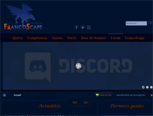 Tablet Screenshot of francoscape.net